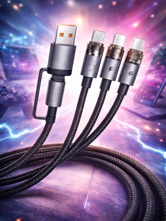 Mcdodo 6in1 100W fast charging, barcha modellar uchun tezkor quvvatlash