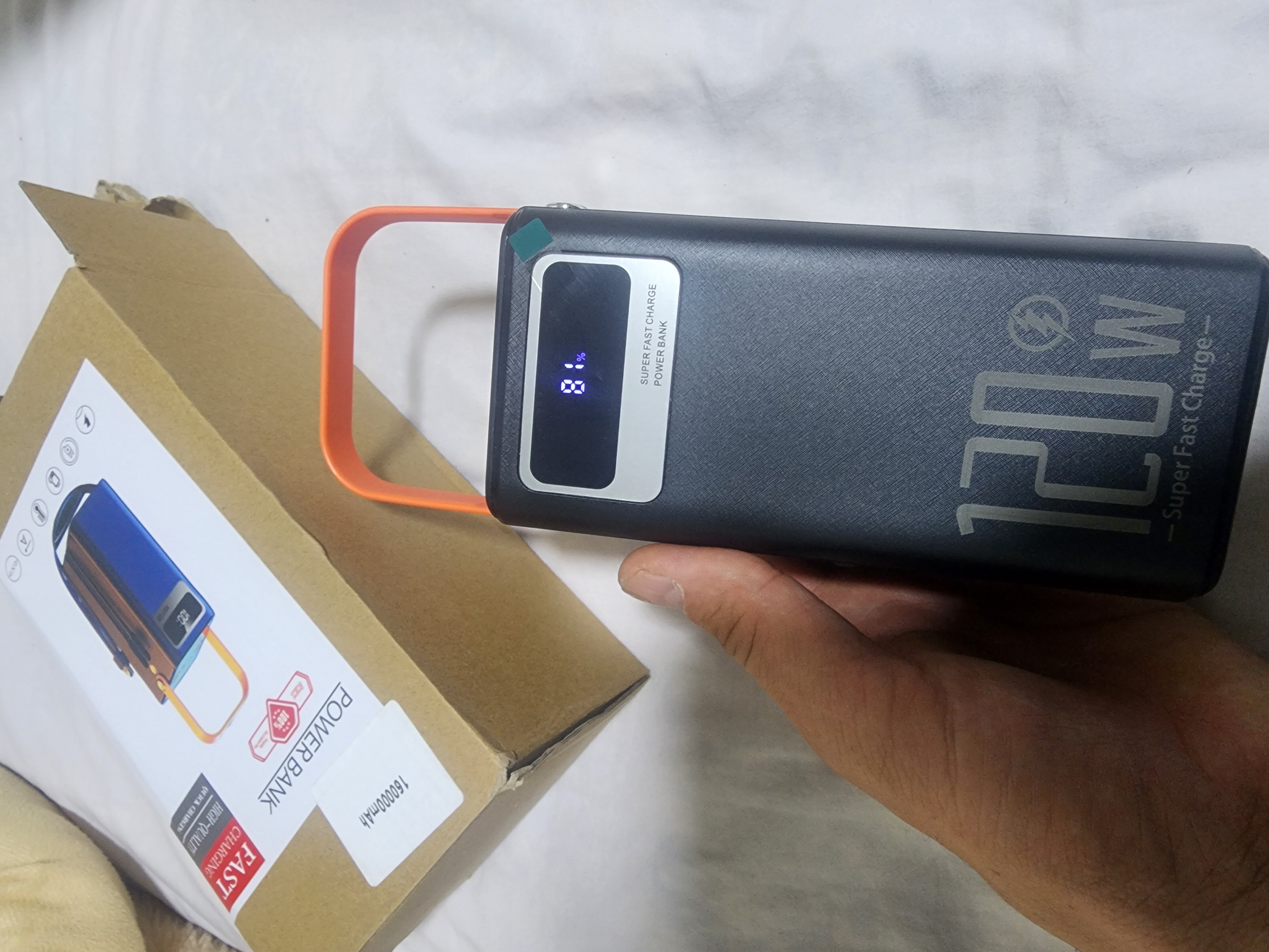 Tez zaryadlanuvchi tashqi akkumulyator, powerbank, 50000, 100000 mA/soat