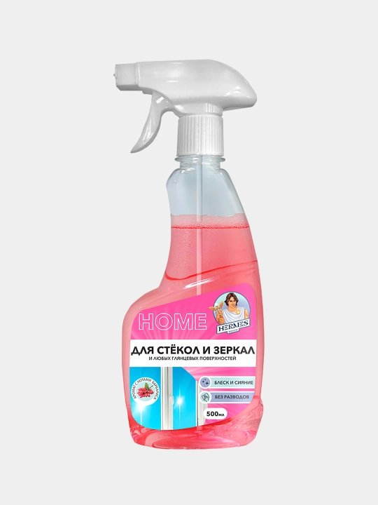 GH0050424 Hermes Industry HOME: Shisha va oynalar uchun vosita Laym spreyi 500 ml
