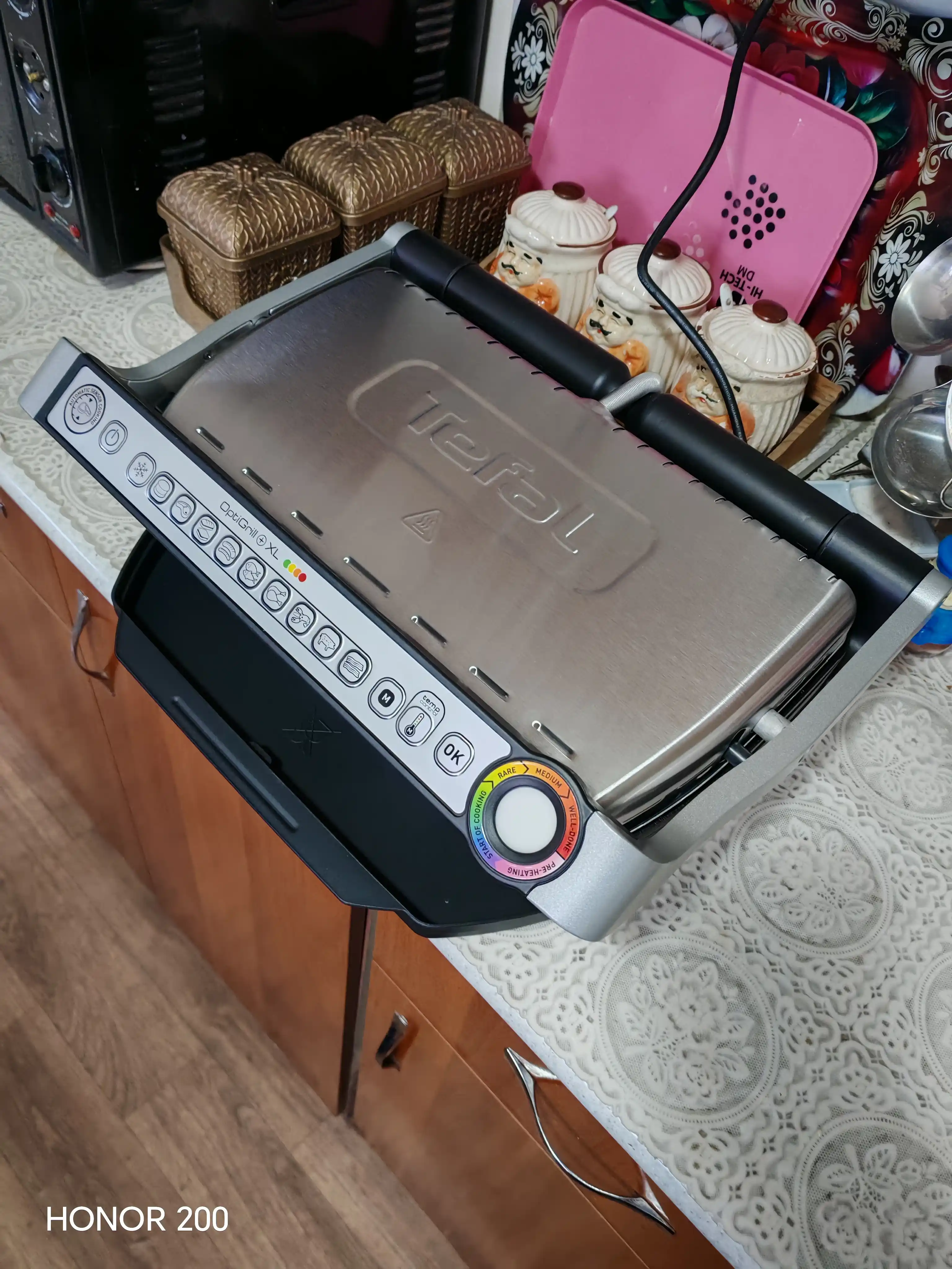 Tefal Optigrill+ XL GC722D34 aqlli elektr grill