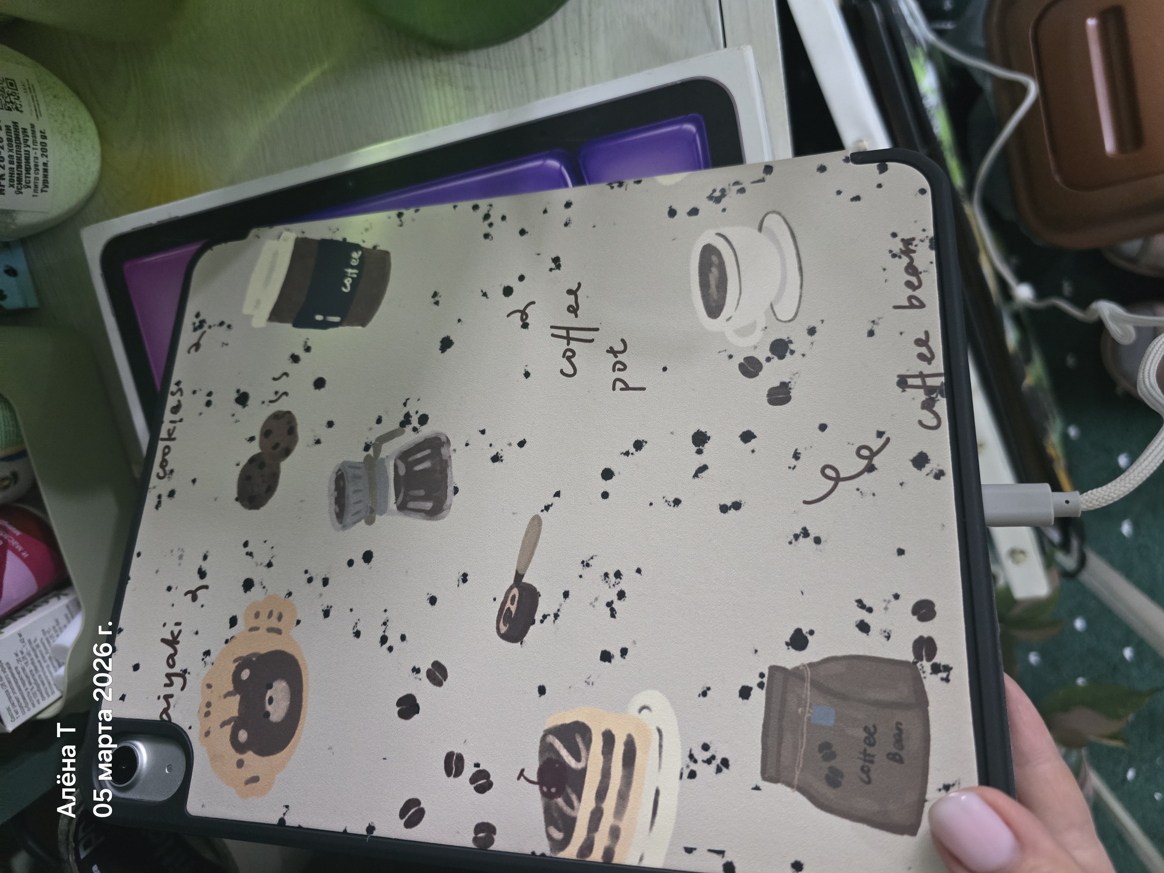 Чехол для iPad Pro/Air/Mini 4/5/6/7/8/9/10/11/13, 10.2/10.9/12.9, M4/M3/M2