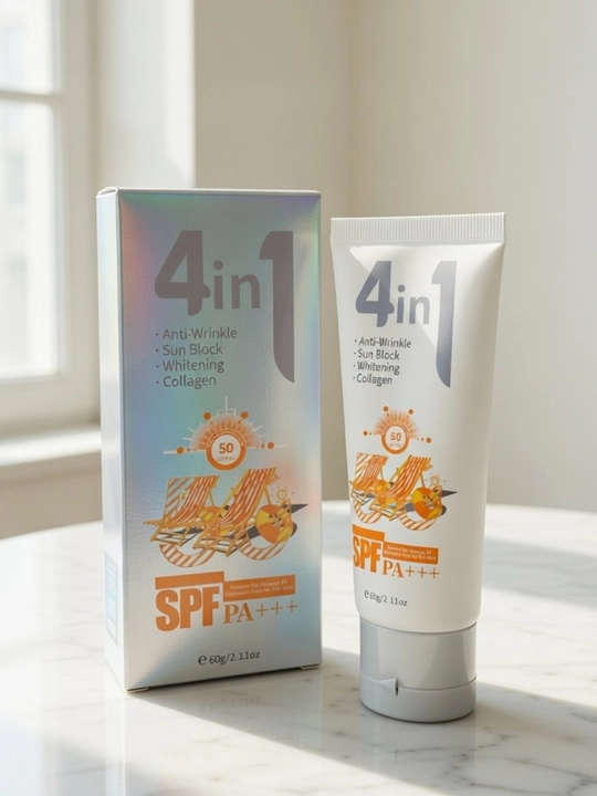 Солнцезащитный крем SPF 50 для лица , защита от солнца, увлажняющий , легкий 