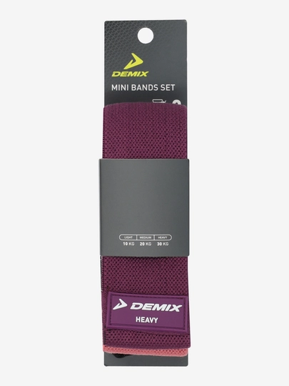 Набор силовых тканевых лент Demix, 3 шт