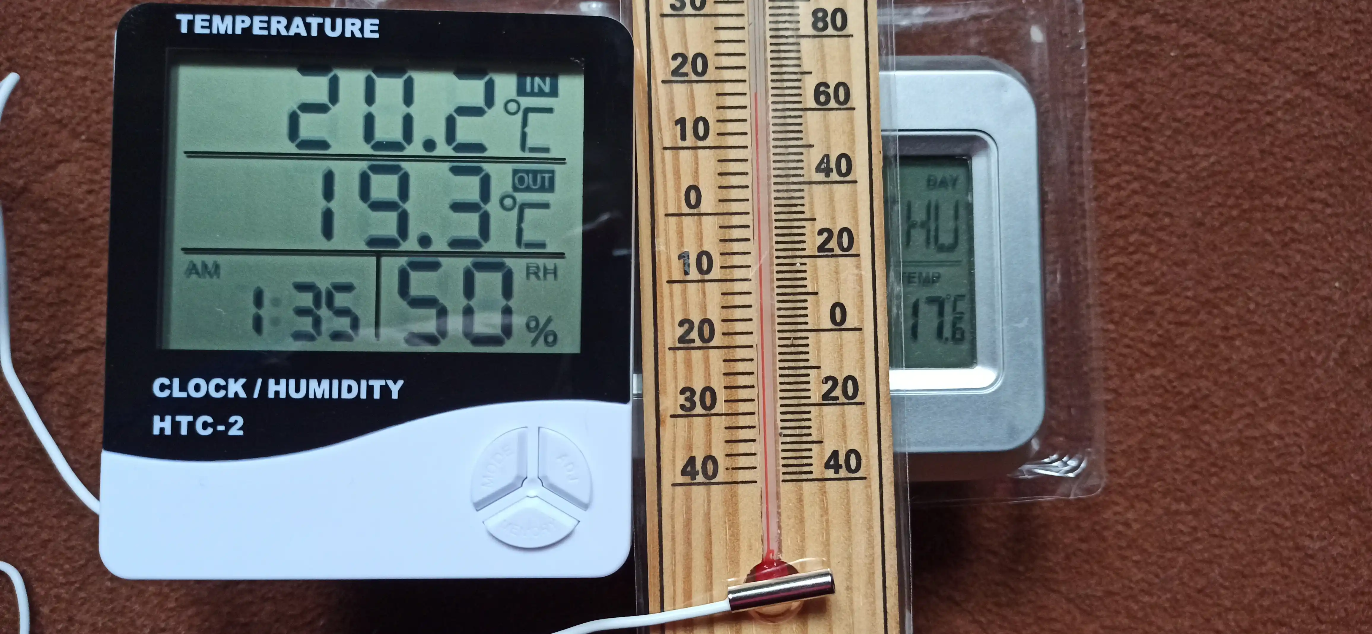 Termogigrometr HTC-2