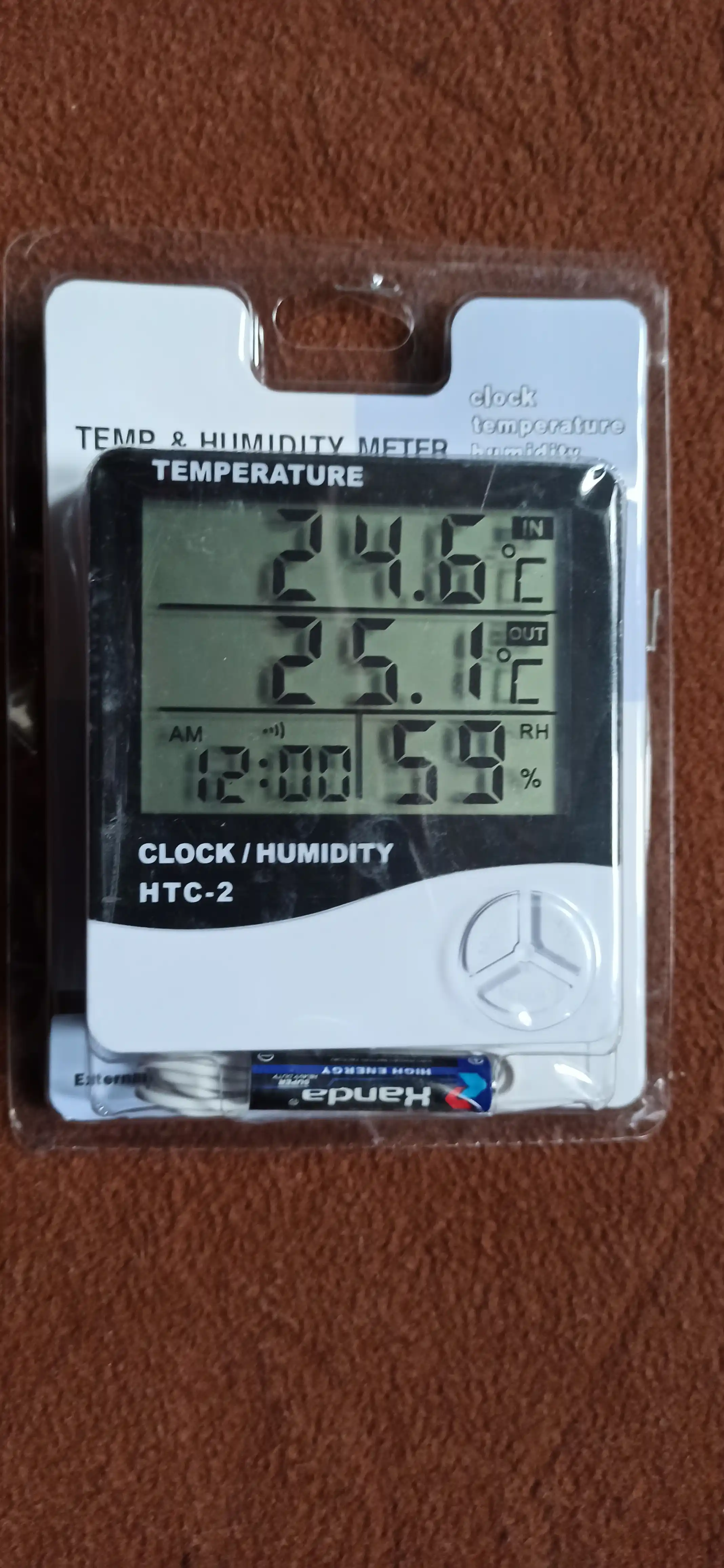 Termogigrometr HTC-2