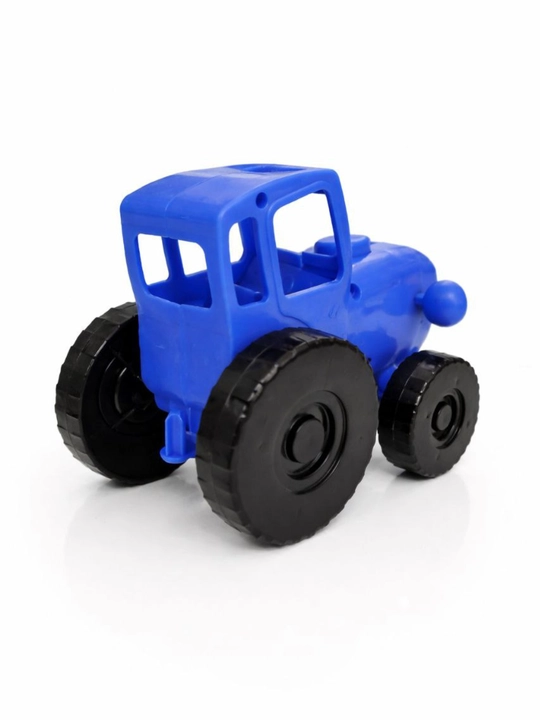 Синий игрушечный трактор для детей