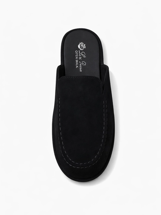 Ayollar uchun slip-on zamsh loferlari, qulay va yengil poyabzal, quti va hujjatlar bilan