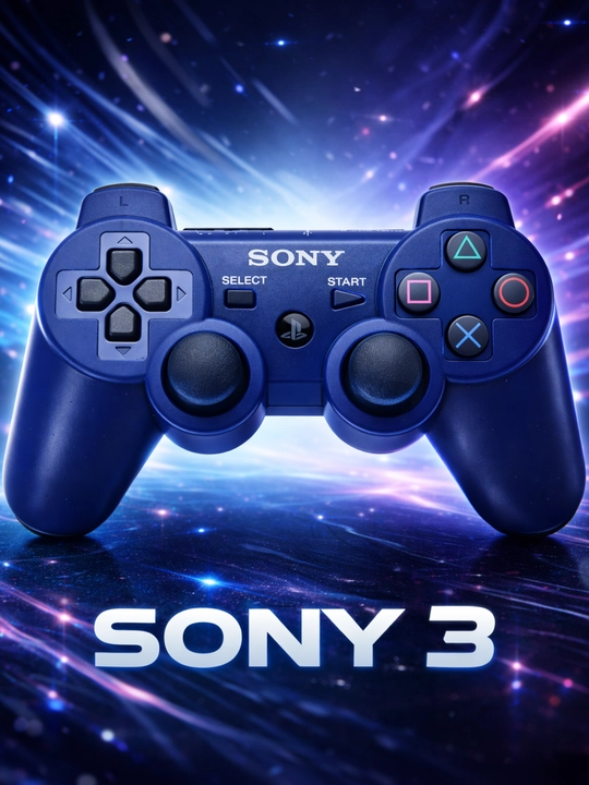 Bluetooth Joystik DualShock 3, Playstation 3 uchun kontroller, simsiz geympad - 