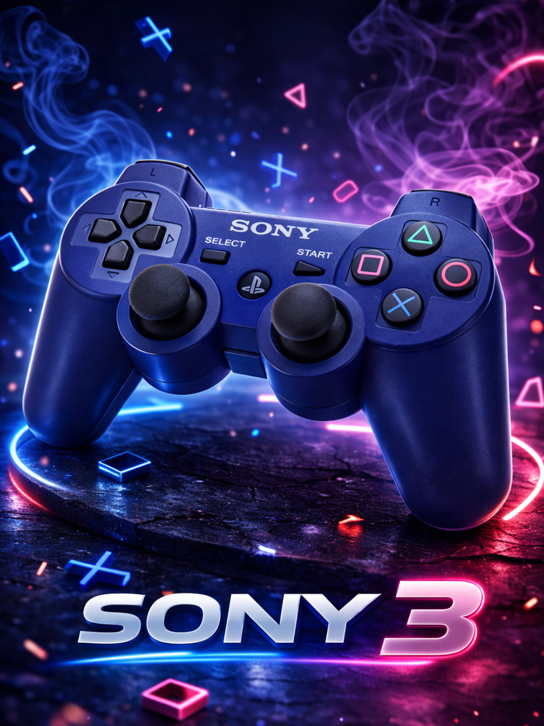 Bluetooth Joystik DualShock 3, Playstation 3 uchun kontroller, simsiz geympad - 