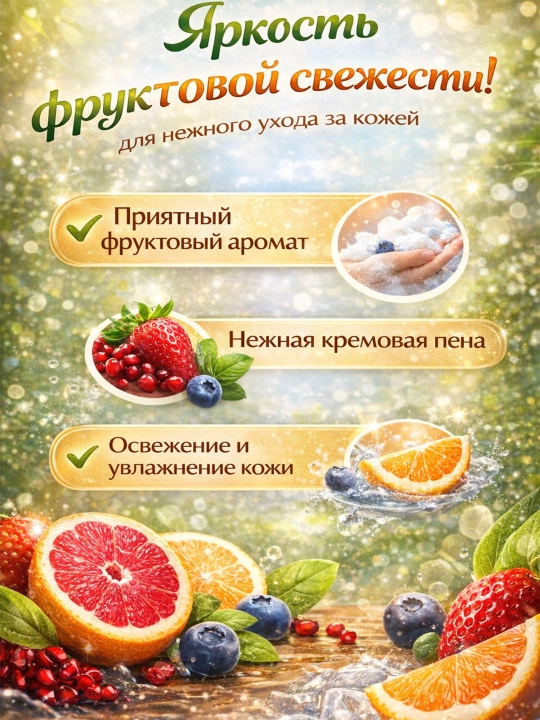 Perfetto multifrukt atir sovuni, 175 g