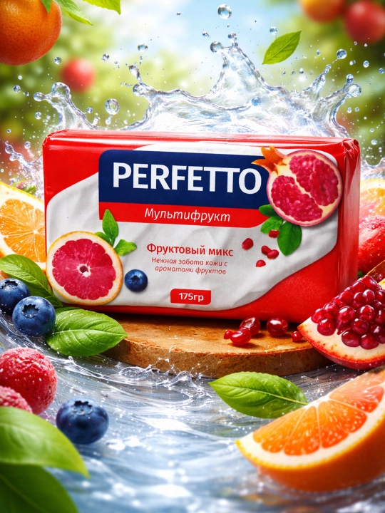 Perfetto multifrukt atir sovuni, 175 g - 