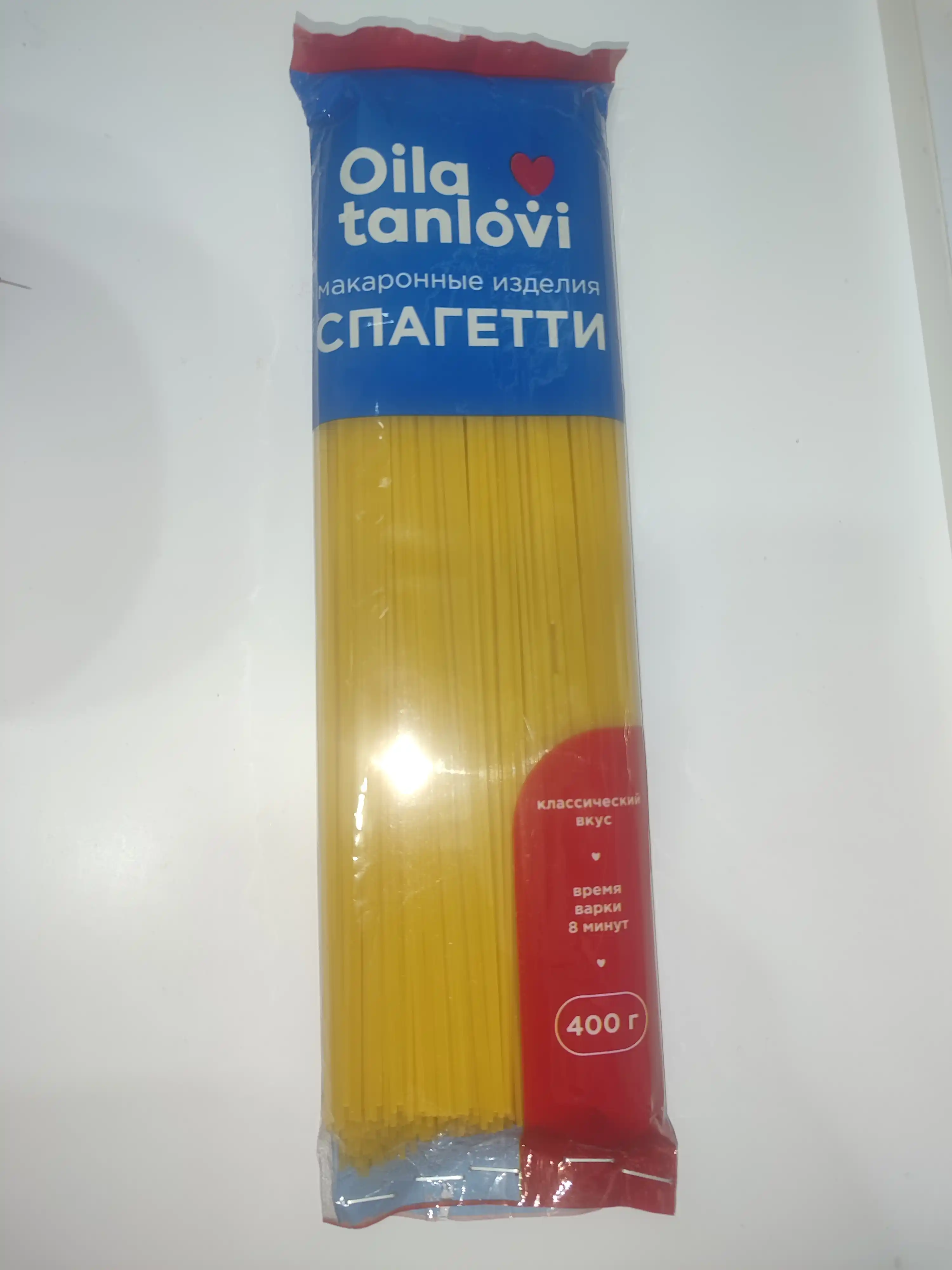 Makaron mahsuloti Oila Tanlovi Spagetti, 400 g