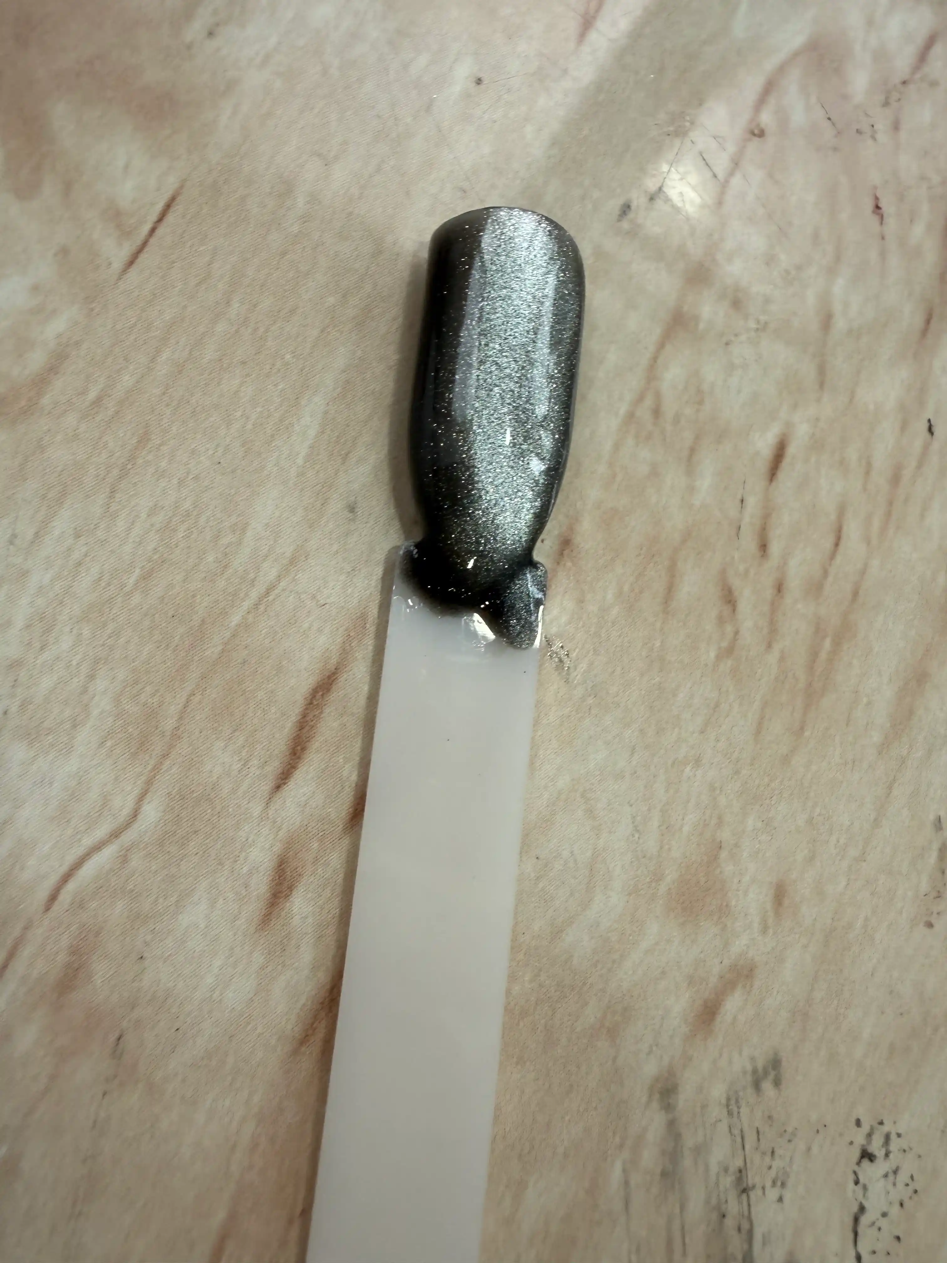 Rangli gel lak tirnoqlar uchun, mushukning ko'zi, Cristal Cat MOKKA, 8 ml