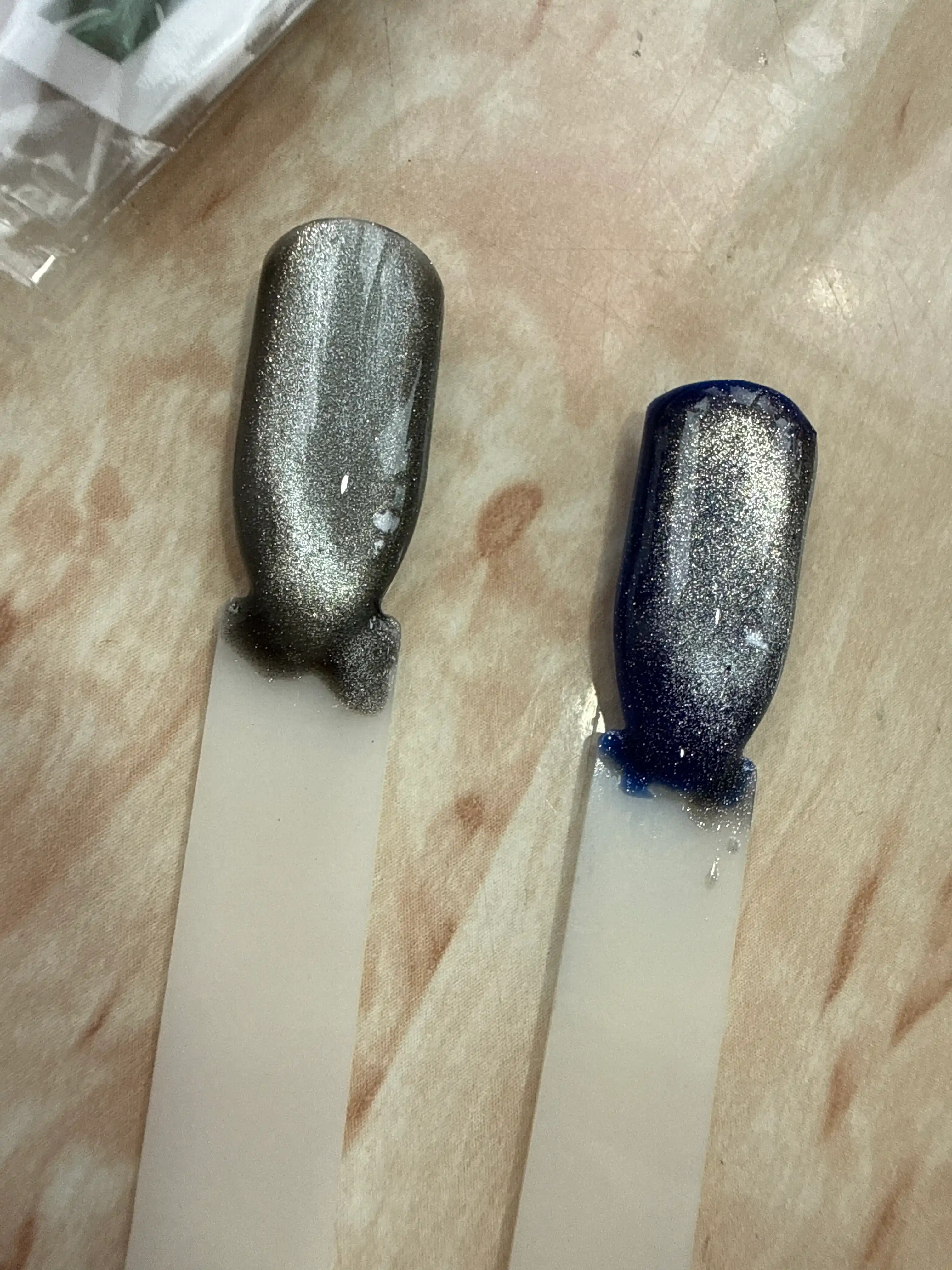 Rangli gel lak tirnoqlar uchun, mushukning ko'zi, Cristal Cat MOKKA, 8 ml
