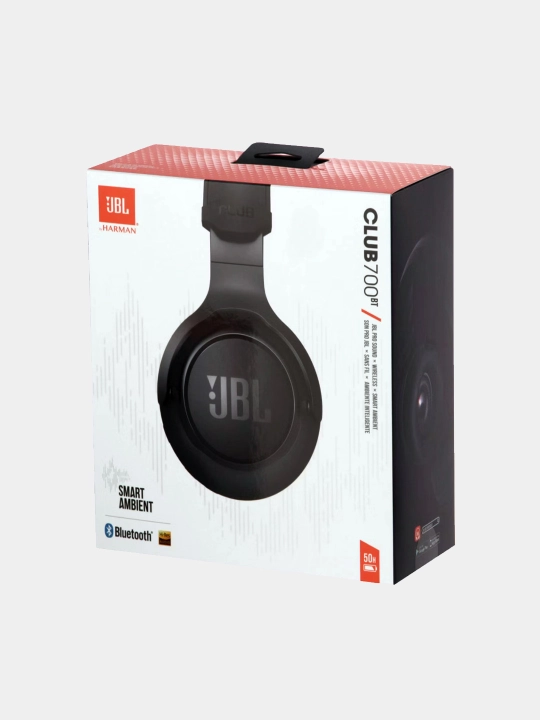 Наушники беспроводные JBL Tune 700BT, USB Type-C, Bluetooth 5.1 черный