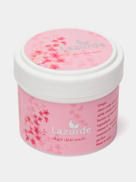 Lazurde ter va hiddan dezodorant kremi, LAVINE, erkaklar va ayollar uchun antiperspirant, 50 g