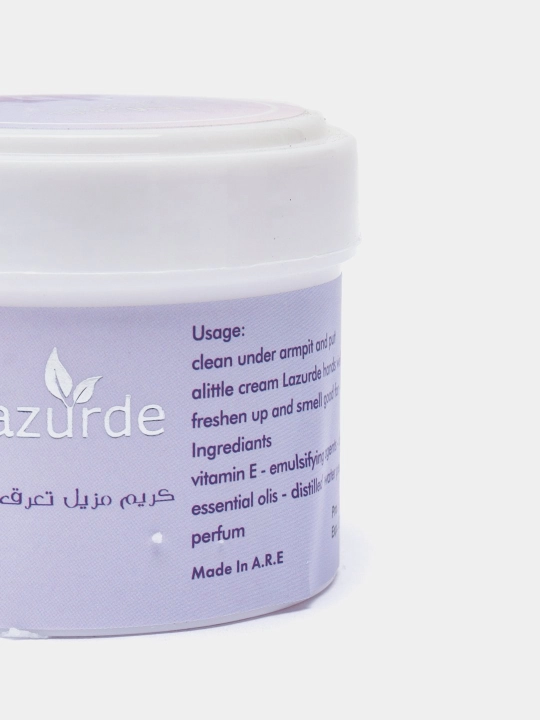 Lazurde ter va hiddan dezodorant kremi, LAVINE, erkaklar va ayollar uchun antiperspirant, 50 g