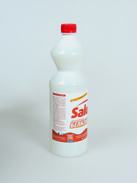 Отбеливатель Salute Red и Blue Power для стирки белого белья, 1 л