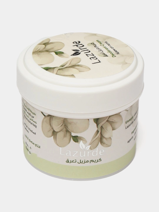 Lazurde ter va hiddan dezodorant kremi, LAVINE, erkaklar va ayollar uchun antiperspirant, 50 g