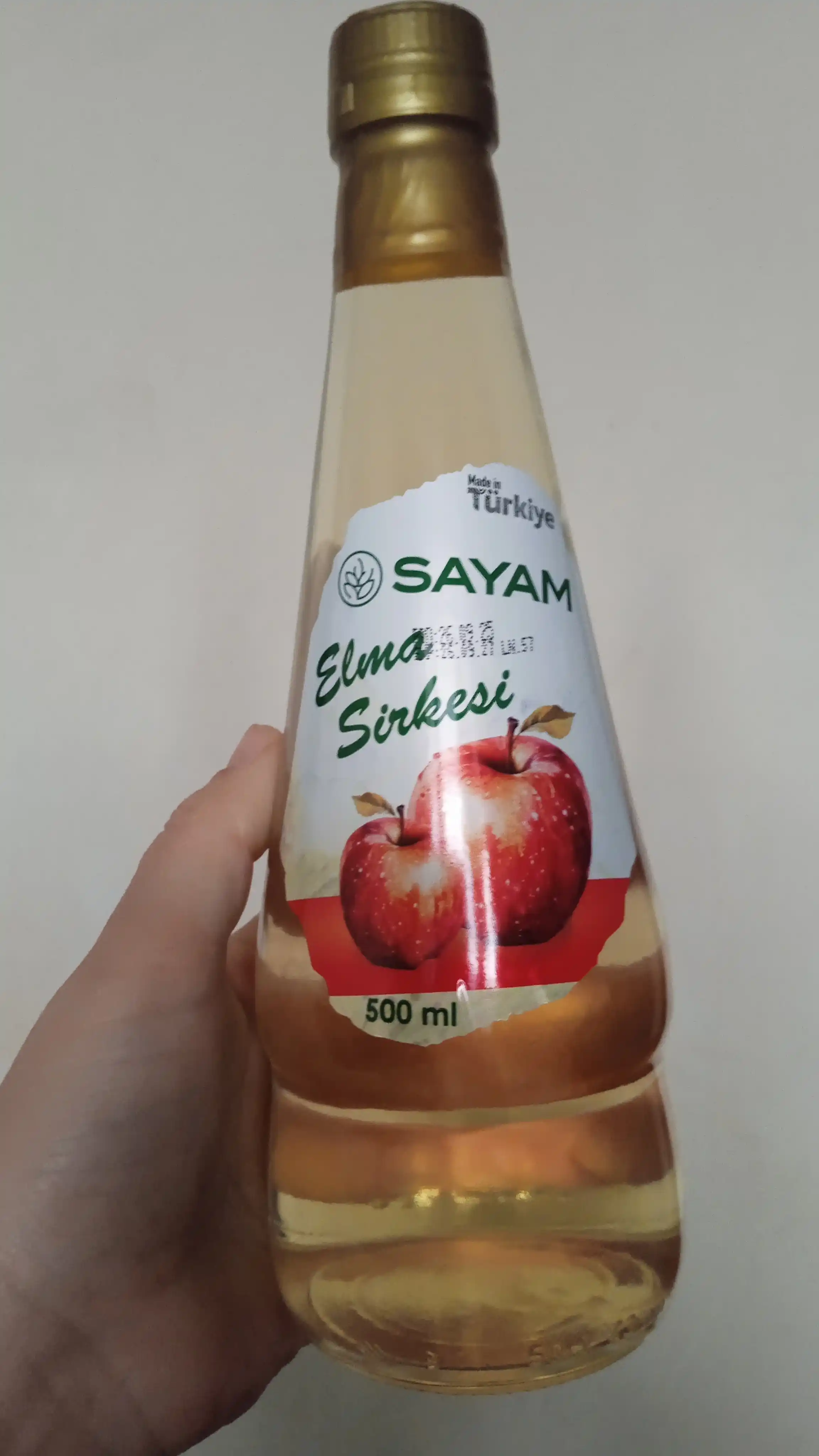 Яблочный уксус 5% SAYAM, 500 мл, Турция