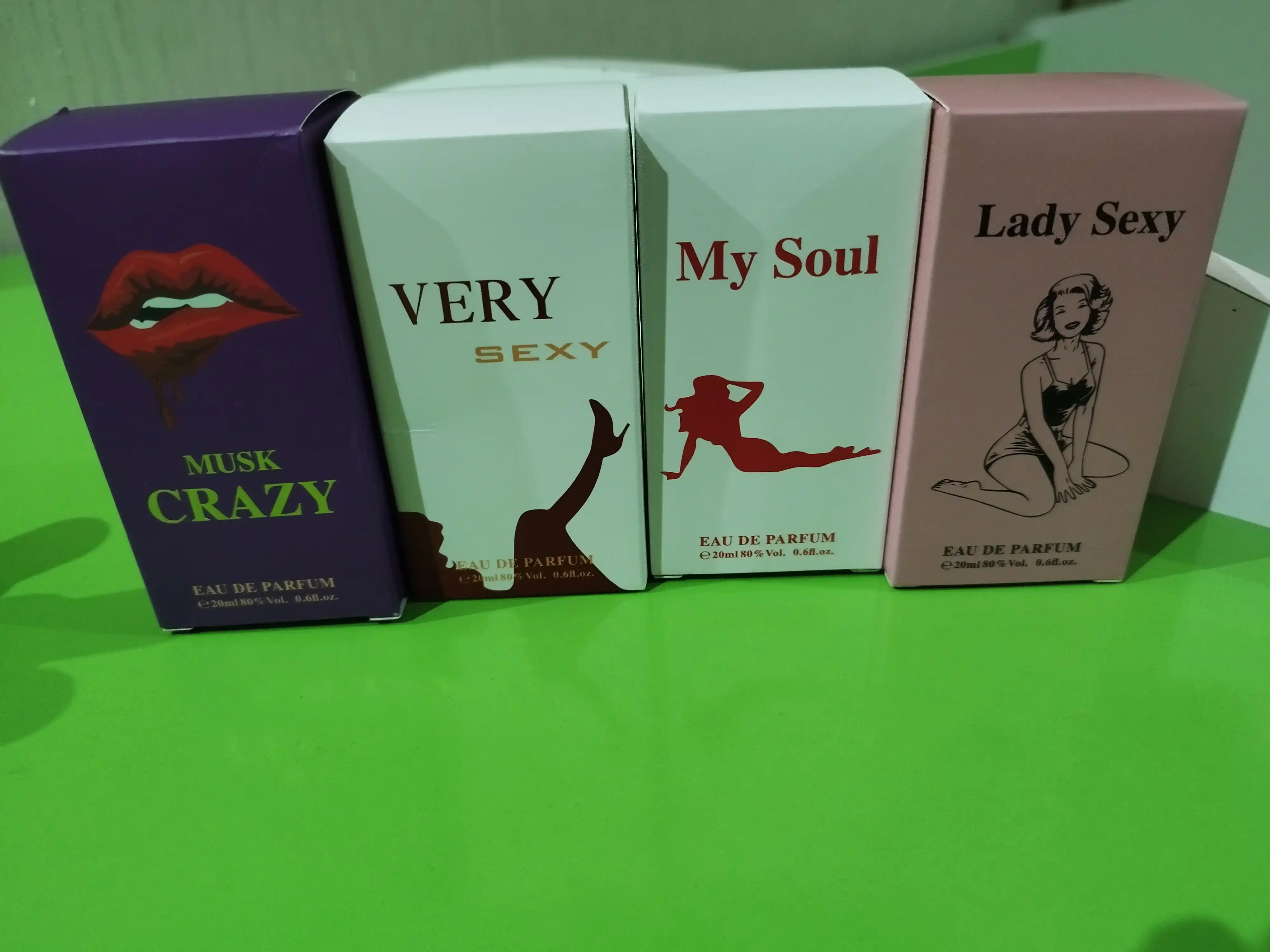 Духи женские с феромонами Lady Seхy, Hot, Very, Special, My Soul, парфюм для женщин 20 мл