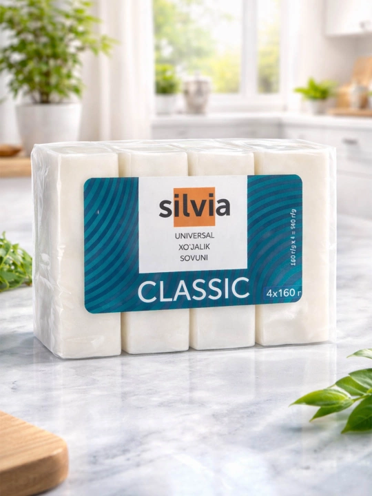 Sovun Silvia Soap Classic, 4x160 g - 