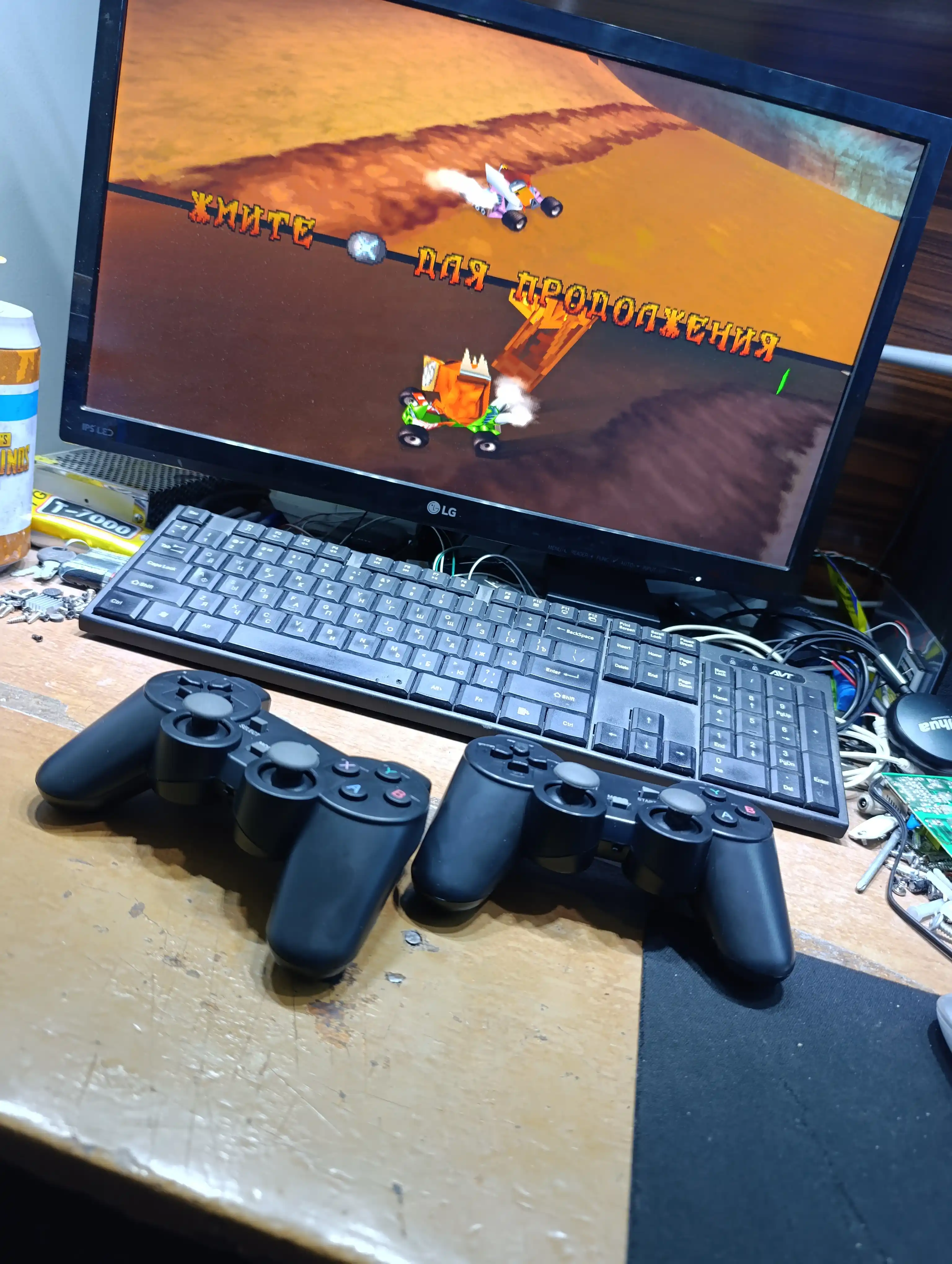 Simsiz gamepad joystick PC, Android TV Box, Game Stick Lite uchun