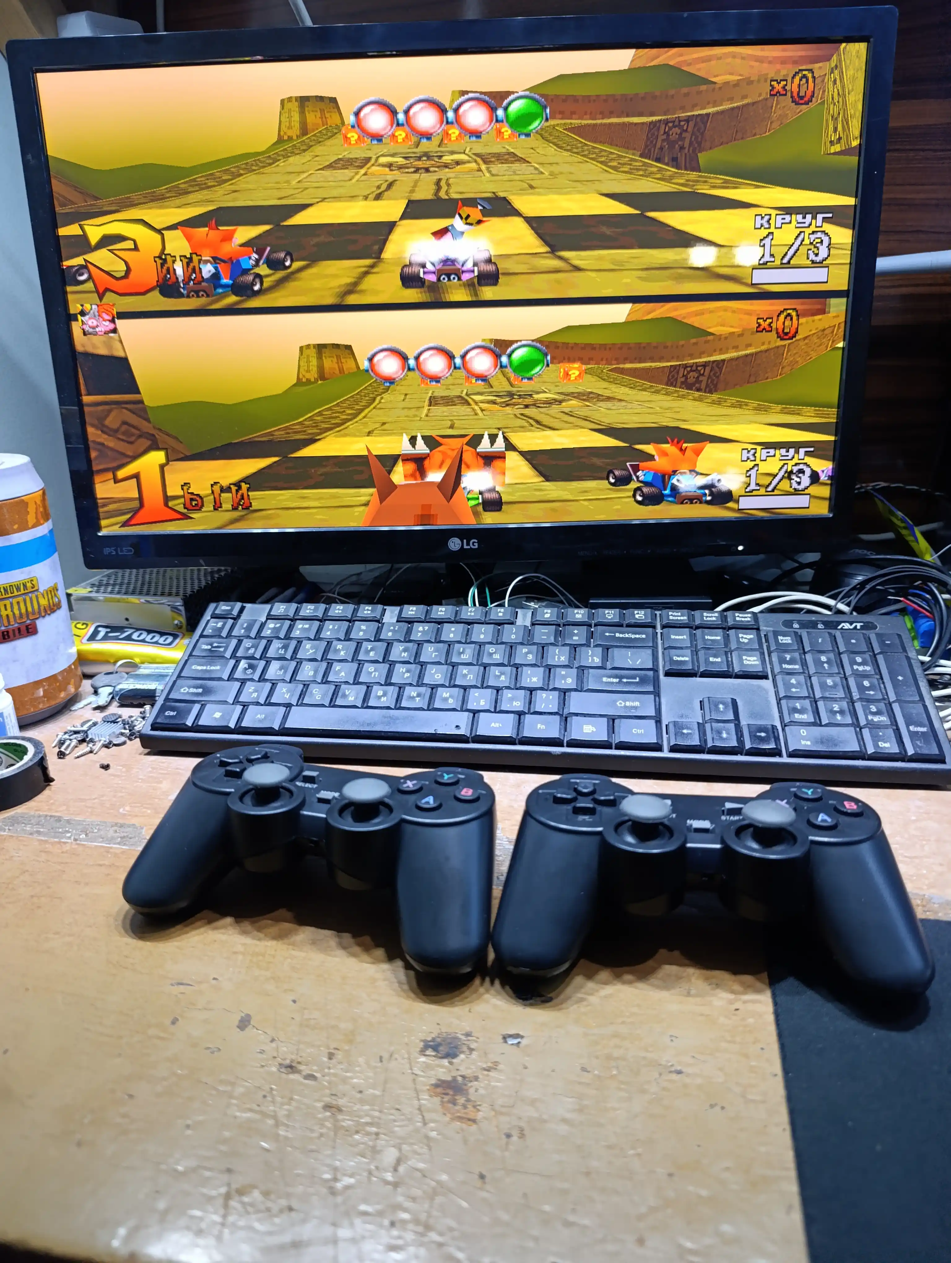 Simsiz gamepad joystick PC, Android TV Box, Game Stick Lite uchun