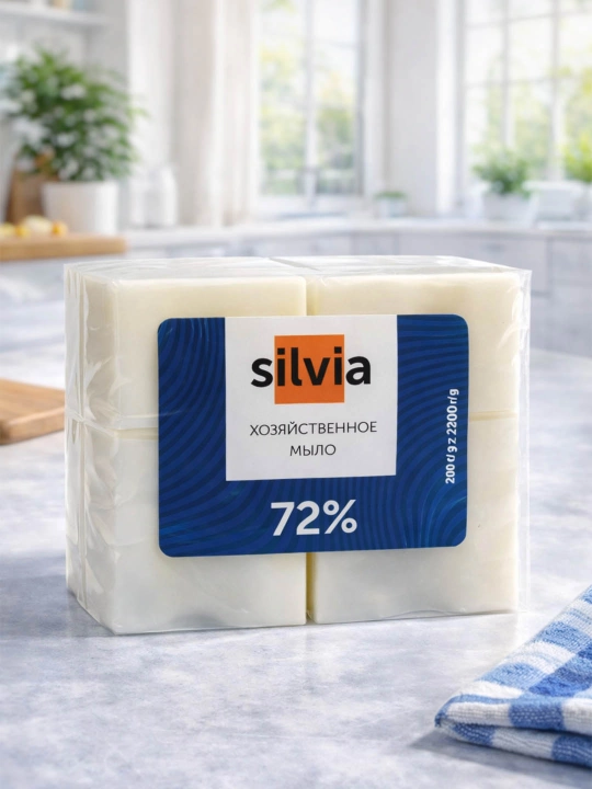 Xo'jalik sovuni Silvia Soap Classic, 2 dona  200 g - 