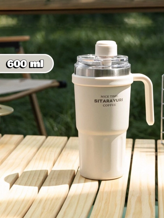 Termokrujka zanglamaydigan po‘latdan tayyorlangan, 600/900 ml- o'qish va sayir uchun