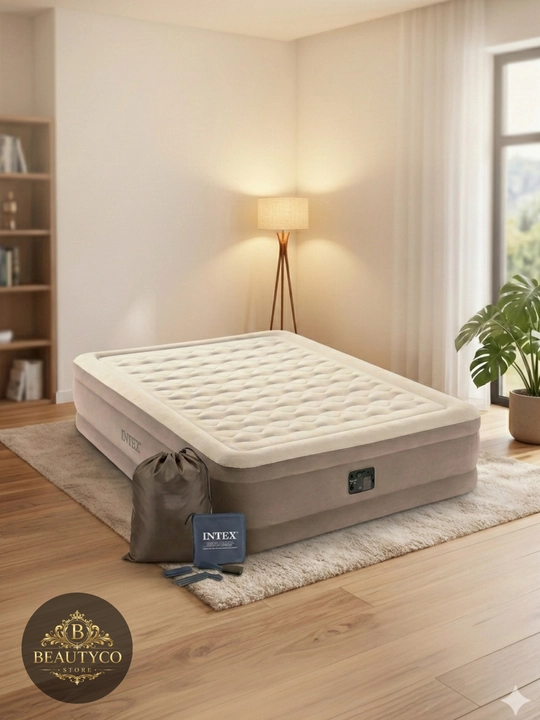 Intex 64428 Ultra Plush — премиальный комфорт для сна дома и в путешествиях