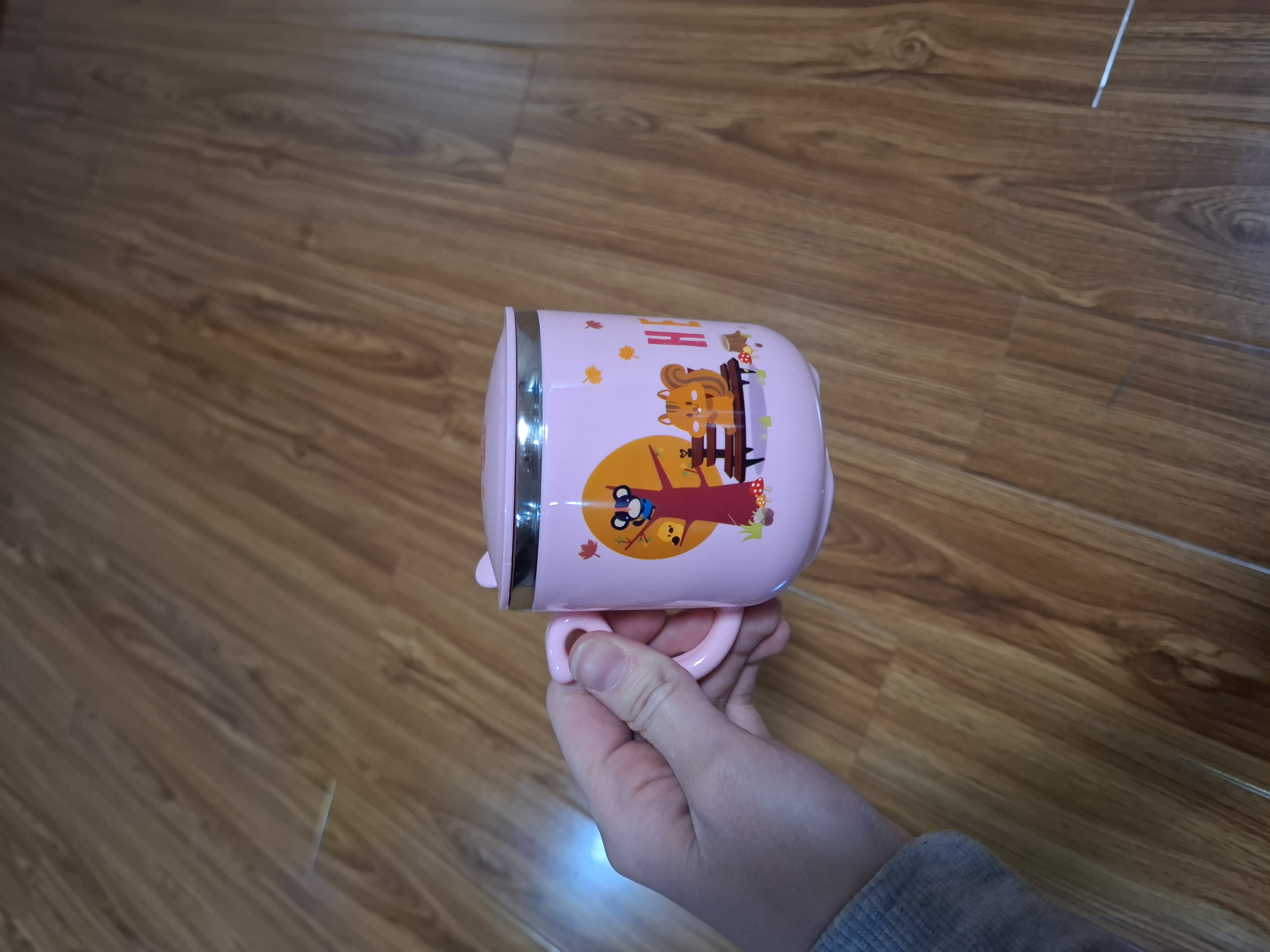 Bolalar uchun krujka, zanglamaydigan po‘lat, 300 ml