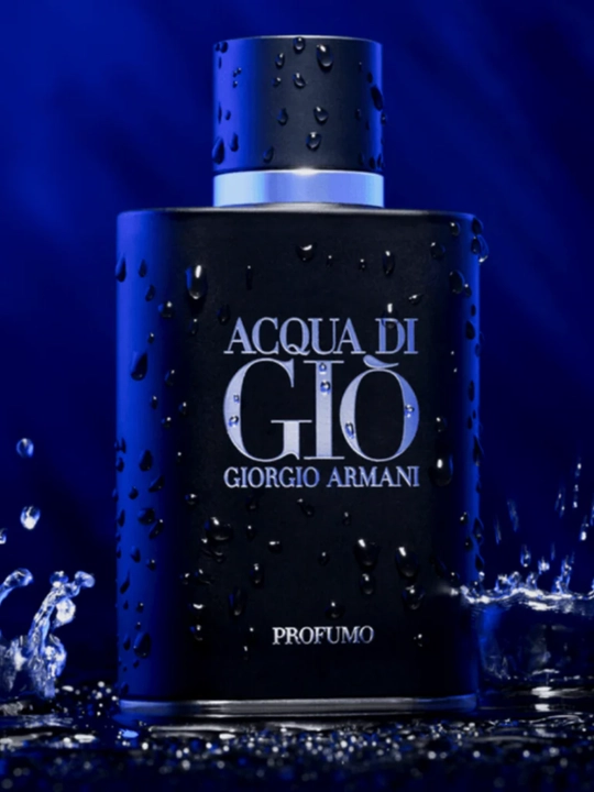 Acqua di Gio Profumo erkaklar parfyumi refil formatida, LABOR Parfumdan flakonlarda