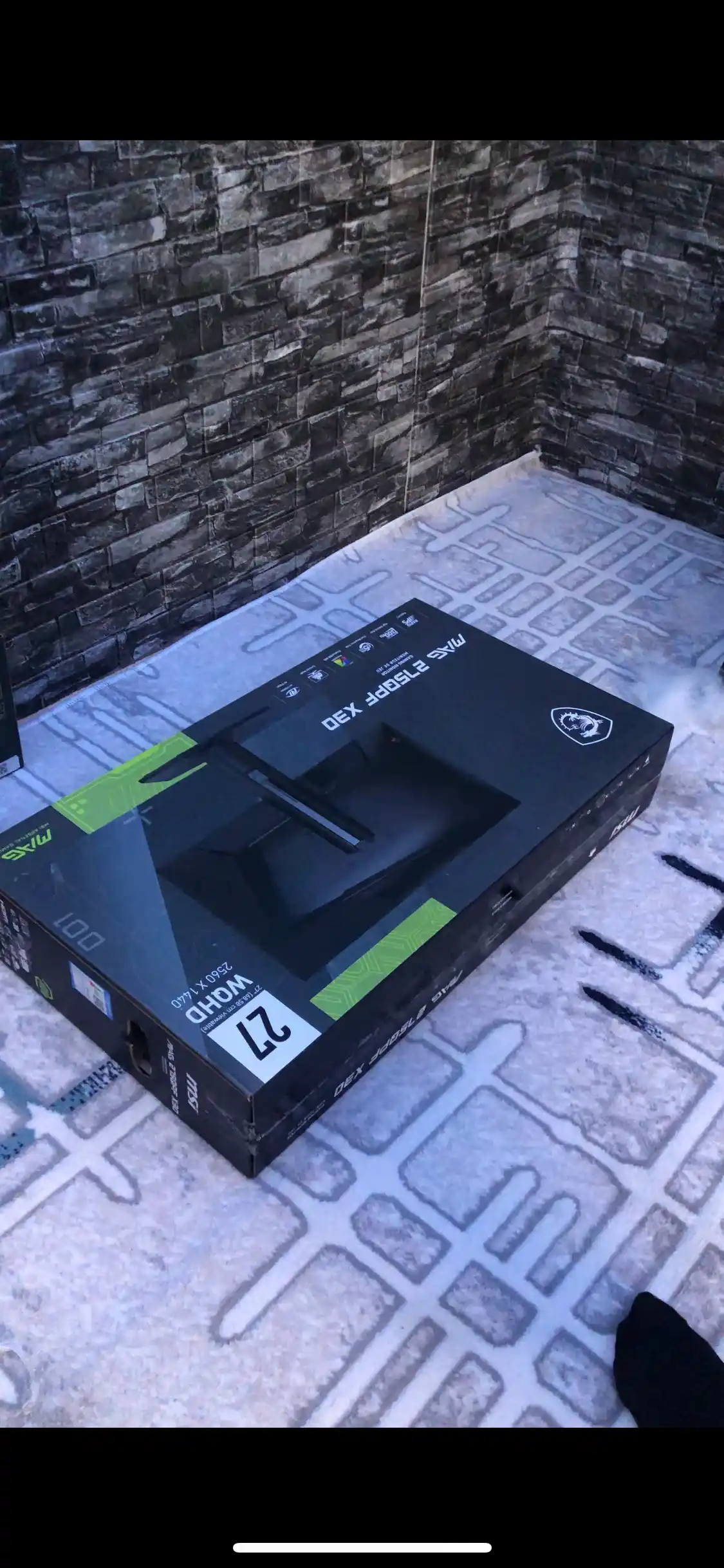 O`yin monitor MSI MAG, 34" 27" WQHD, 2K, 320 Hz, 300 Hz, 210 Hz, IPS, 1 yil kafolat