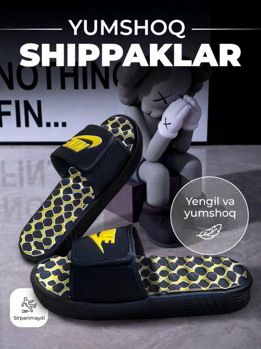 Erkakalr uchun massajli oyoqkiyim, shlepans, tapochka, shippak