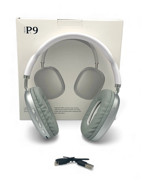 Беспроводные наушники Bluetooth P9 с микрофоном, полноразмерные