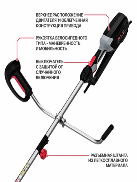 P.I.T. elektr trimmer PTR1750-EL