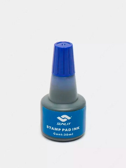 Краска штемпельная 5/10 шт, 30мл (сн) Sunlit, 130-blue-SPI — DESK-130BLUESPI-5