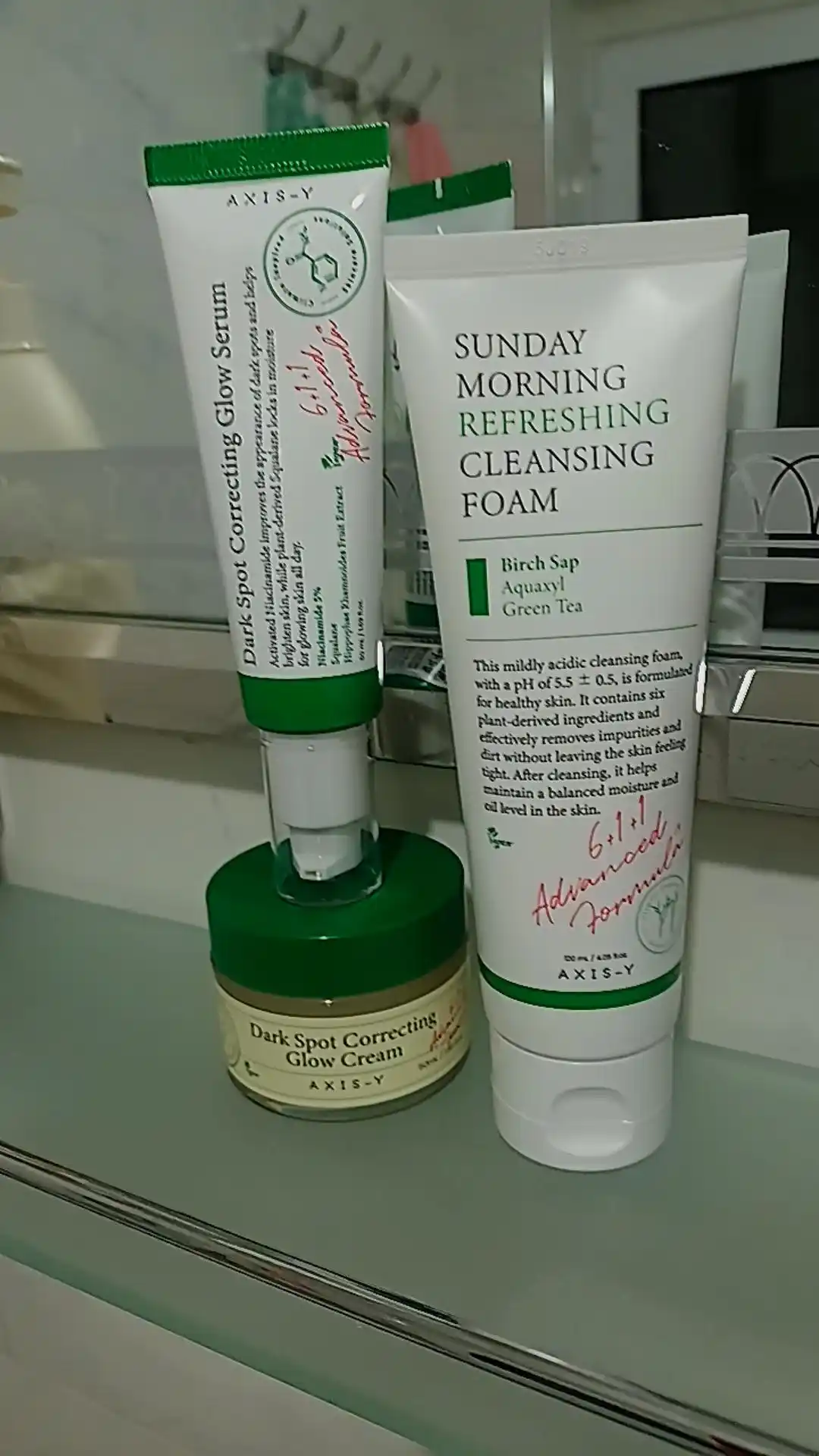 To'g'irlovchi va oqartiruvchi krem Axis - Y pigmentlar va so'ng'ilikka qarshi, 50 ml