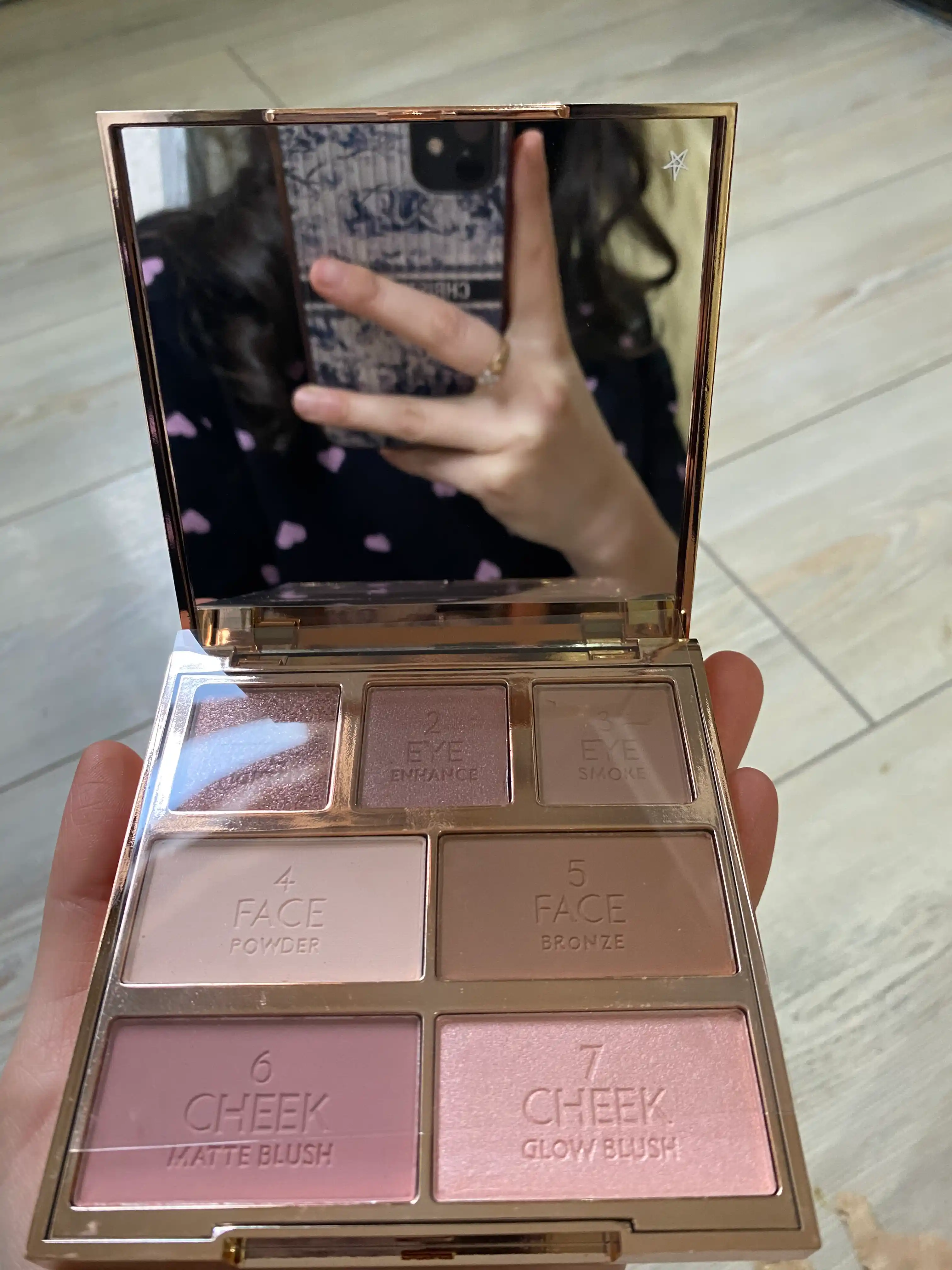 Профессиональная палетка для макияжа, тень от Charlotte Tilbury, подарок к 8 марта