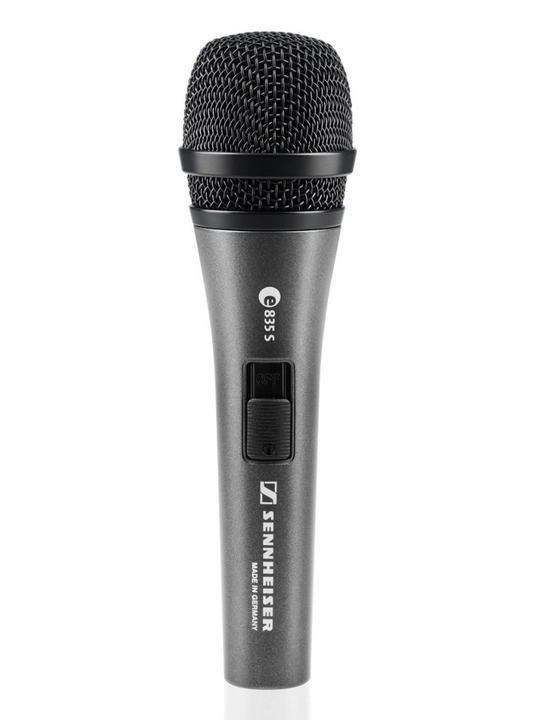 Sennheiser E 835-S vokal mikrofoni, dinamik, kardioid yo‘nalishli - 