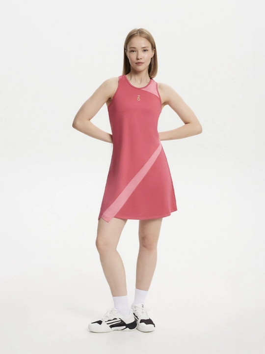 Платье женское для тенниса 7/6 Arina Dress - Bright Pink/Pink - 