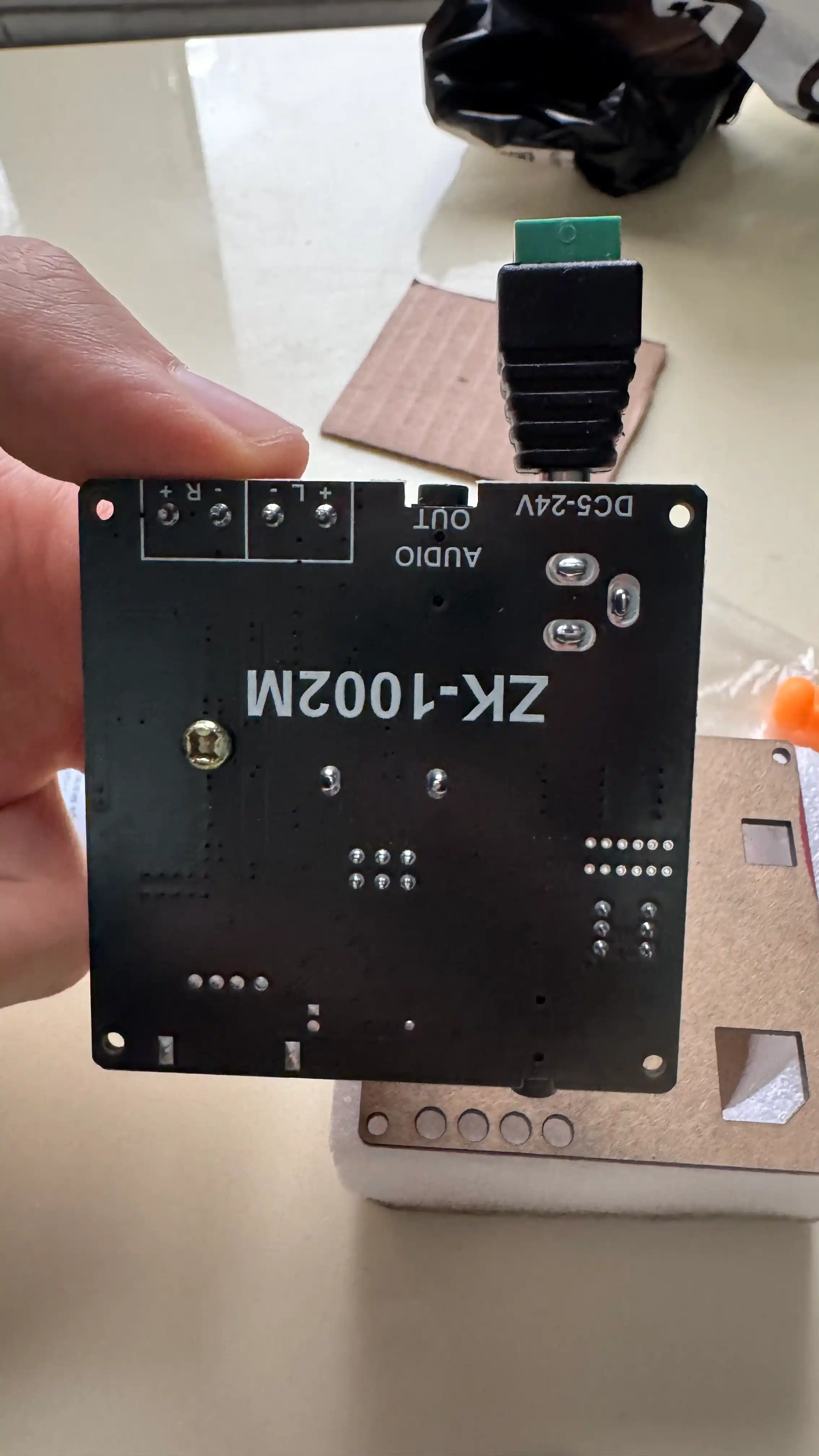 ZK-1002M 100 Вт + 100 Вт (24В, 5A) Bluetooth 5,0 усилитель мощности, аудио плата