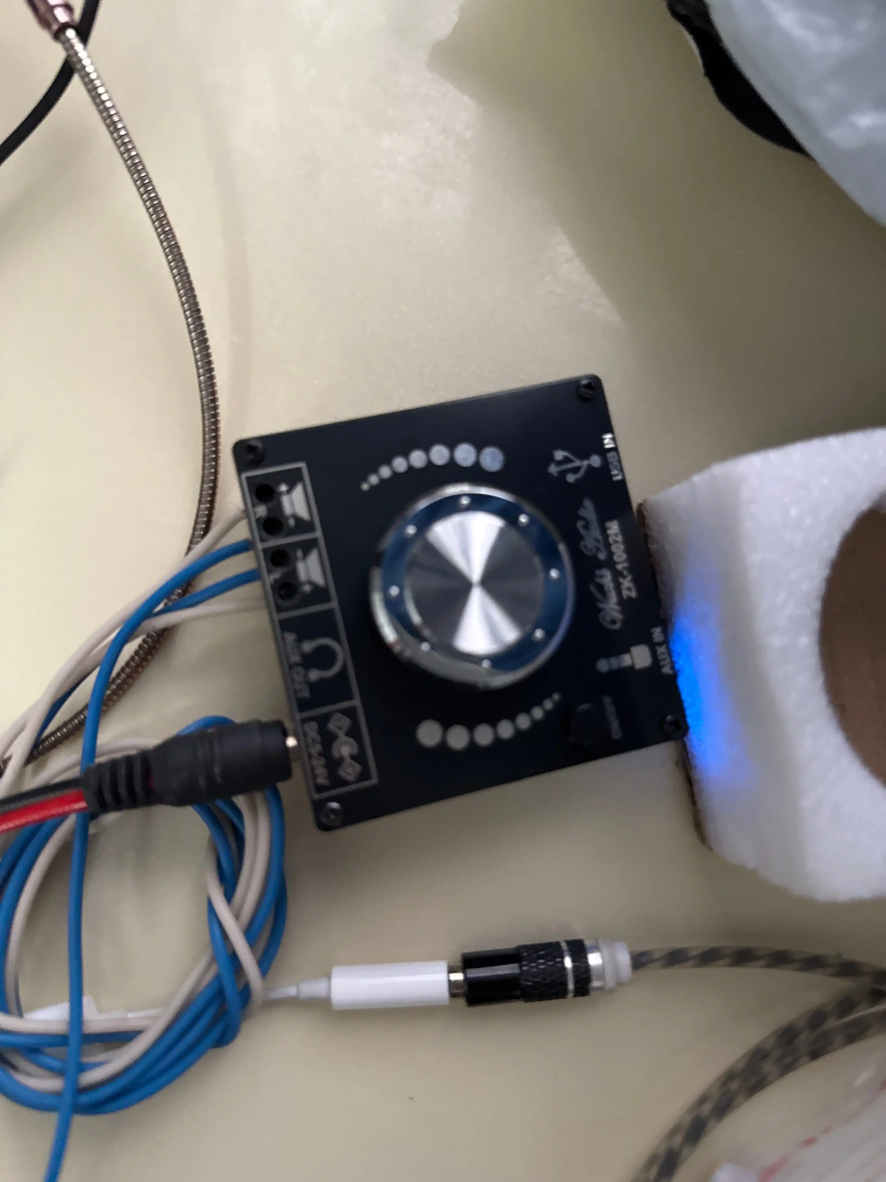 ZK-1002M 100 Вт + 100 Вт (24В, 5A) Bluetooth 5,0 усилитель мощности, аудио плата