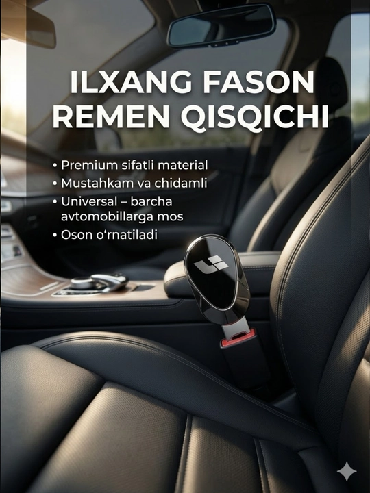 ILXANG fason universal avtomobil remen qisqichi - 
