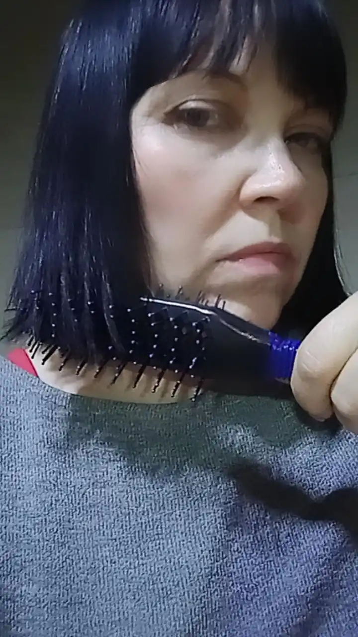 Расческа двусторонняя туннельная для сушки феном