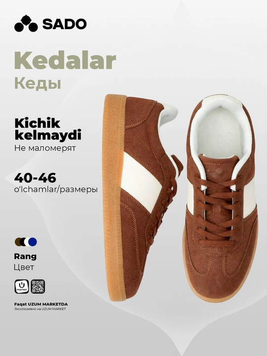 Erkaklar uchun kedalar SADO, krasovkalar erkaklar, keta - 