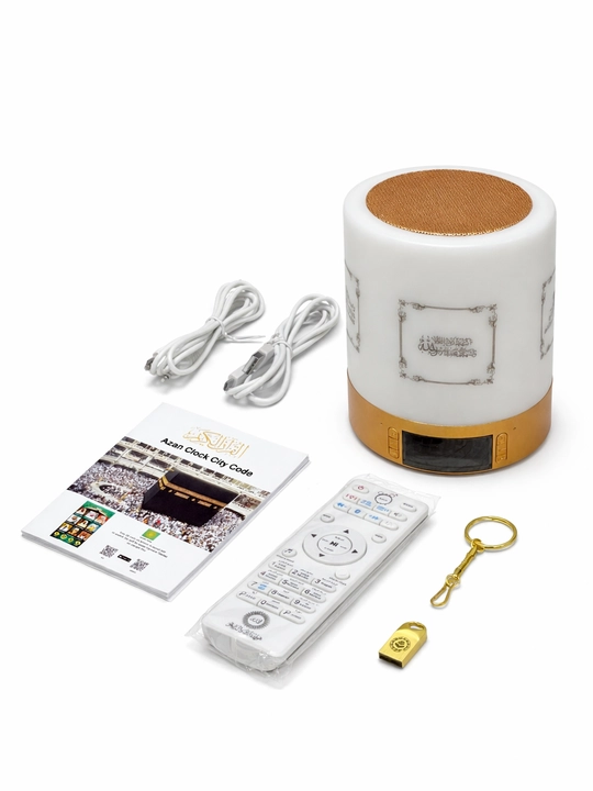 Quran Speaker 32GB aqlli soat va dinamik, 6 tilda duo