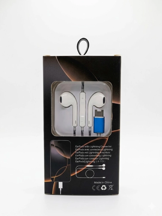 Проводные наушники для iPhone с микрофоном (Pop-UP), кабель Type-C