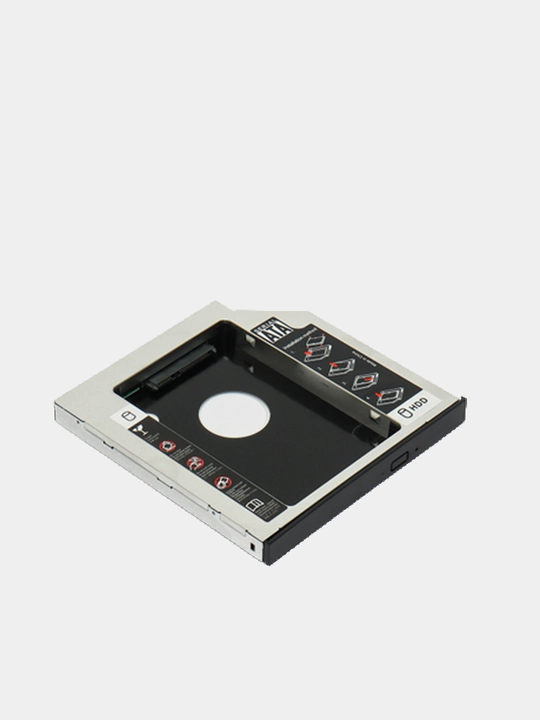 Универсальный HDD Caddy 2.5 для установки в ноутбук и жесткий диск, 9,5-12,7 мм